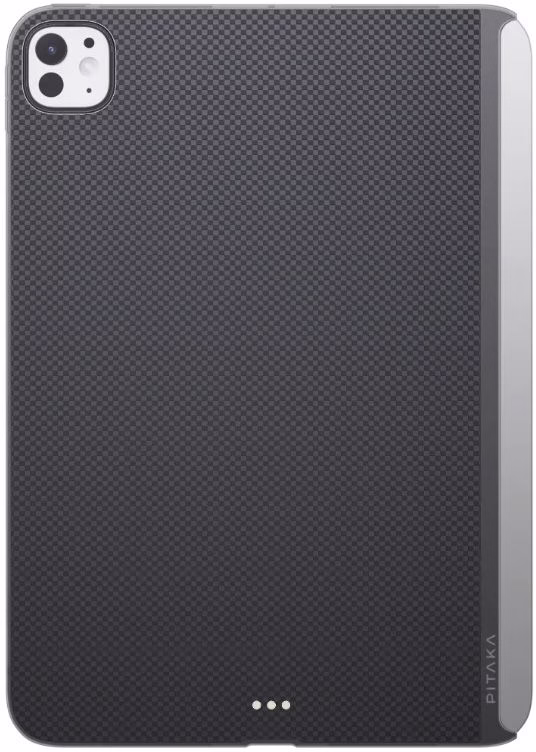 Чохол Pitaka MagEZ Case 2 Plain Black/Grey for iPad Pro 11" M4 (KPD2401P)